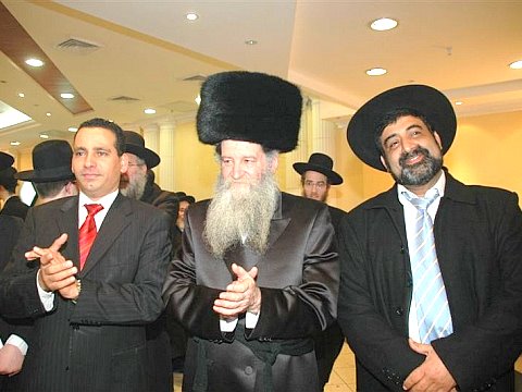 עו"ד נתן בצלאל (עיריית בני ברק), חברי הכנסת יעקב כהן ויואל חסון