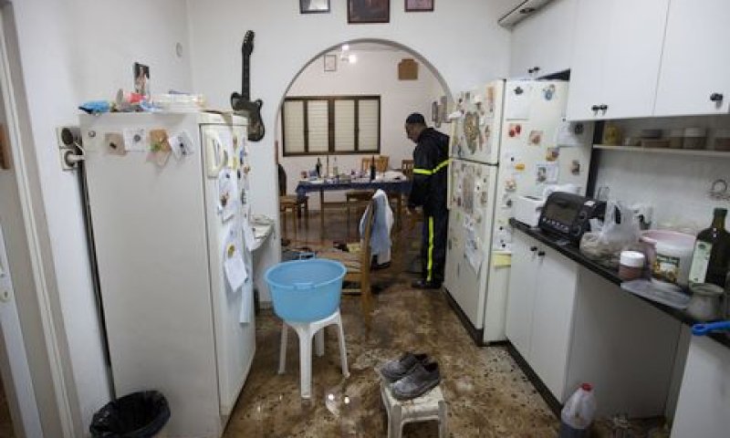 בית בשכונת הארגזים [צילום: דרור גרטי/פלאש 90]