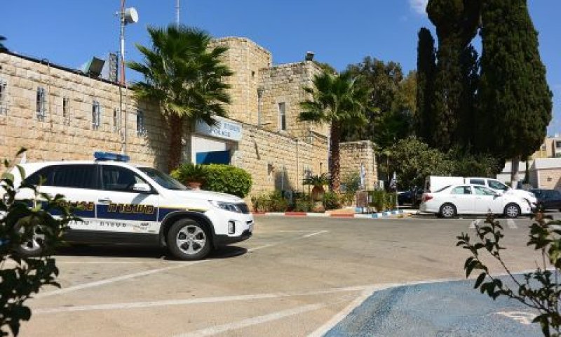 משטרת קרית שמונה [צילום: Jotpe]