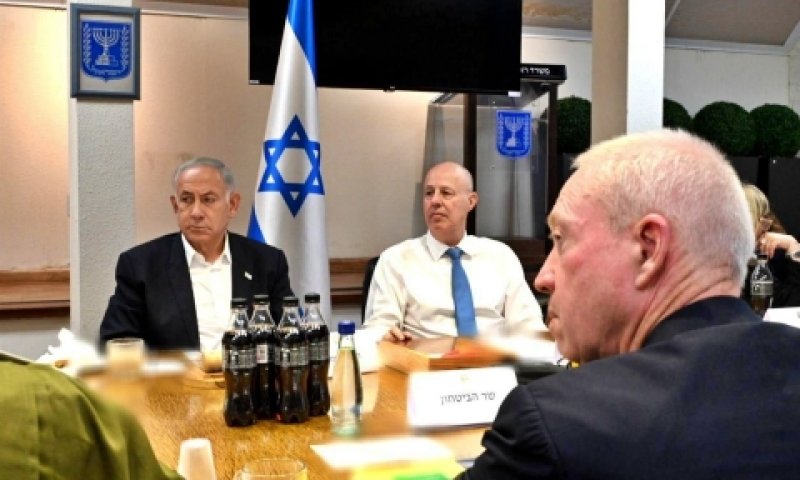 ישיבת הקבינט [צילום ארכיון: אריאל חרמוני, משרד הביטחון]