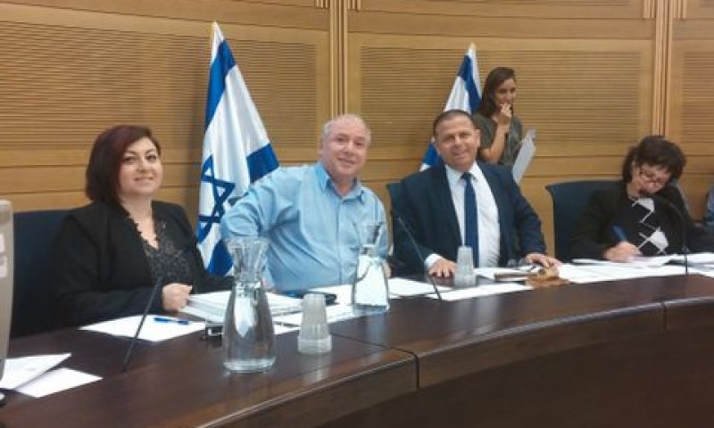 איתן כבל, דוד אמסלם [צילום: דוברות הכנסת]