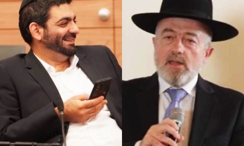 יעקובי ומלכיאל. פניות למיארה [צילום: דני שם-טוב (דוברות הכנסת) ומיכאל בארי]
