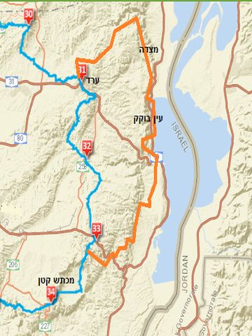 התוואי החדש של שביל ישראל במדבר יהודה