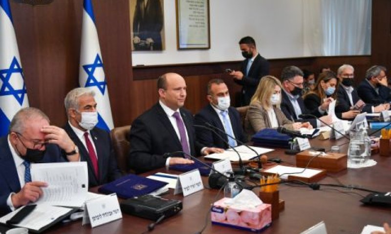 ישיבת הממשלה שקדמה לדיון בקבינט [צילום: יואב ארי דודקביץ/ פול פלאש 90]