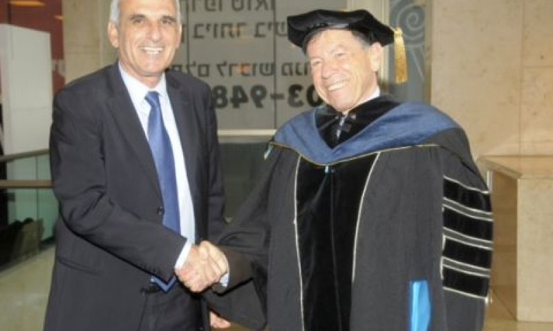 דן גלאי ויוסי בכר [צילום: המרכז ללימודים אקדמיים ]