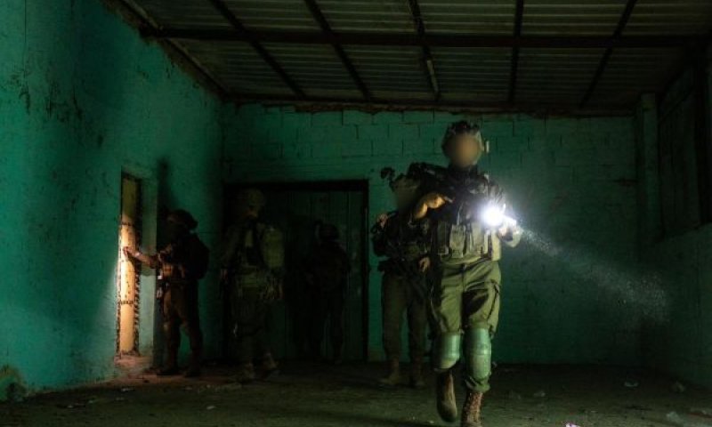 פעילות כוחותינו באיו"ש [צילום: דובר צה''ל]
