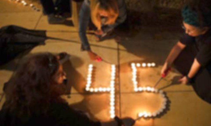 45 בני אדם נהרגו באסון [צילום: עודד בלילטי/AP]