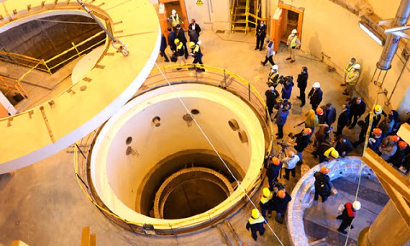 האירנים העשירו אורניום לרמה של 82% [צילום: Atomic Energy Organization of Iran via AP, File]