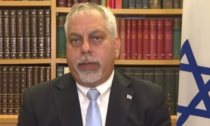 חייט. הדובר הוציא הודעה חריגה בשבת בצהריים [צילום: מן הטלוויזיה]