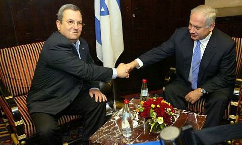 נתניהו וברק [צילום: פלאש 90]