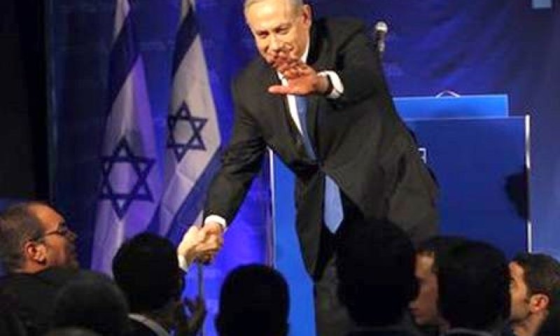 נתניהו. מושיט יד לשותפות הקואליציוניות [צילום: AP]
