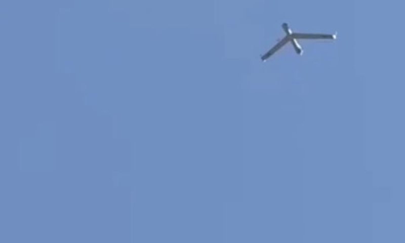 תיעוד אחד הכטב״מים בדרכו לישראל [צילום: לפי סעיף 27א' לחוק זכויות יוצרים]