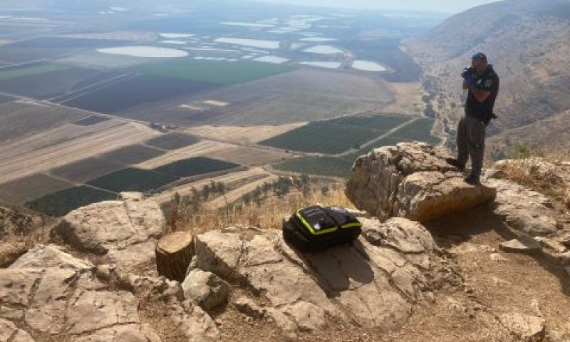 תצפית כתף שאול [צילום: דוברות המשטרה]