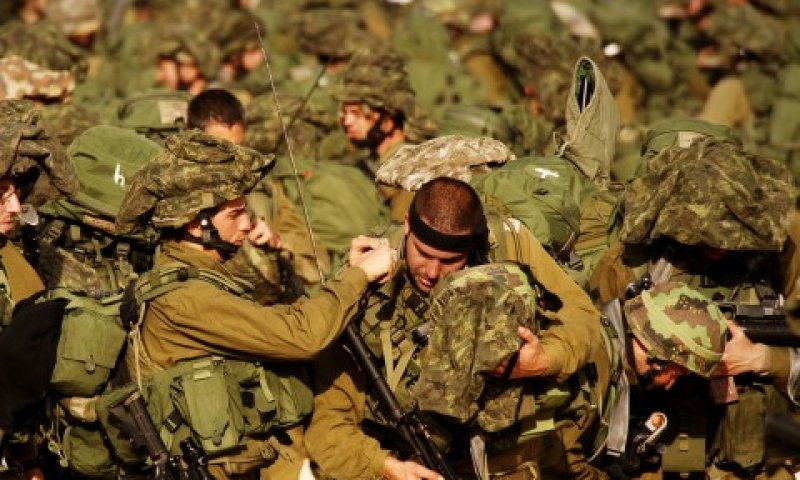 חיילי מילואים בעזה [צילום: דו"צ]