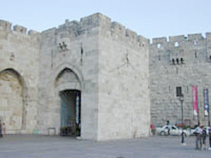 משער יפו לשער האריות