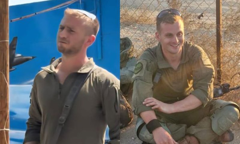 רס"ן יניב קולא וסמ"ר איתי יעבץ