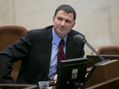 אדלשטיין. יכריז על המועד [צילום: פלאש 90]
