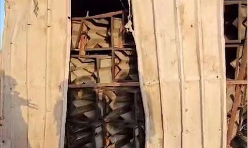 מכולת הרקטות [צילום: דובר צה"ל]