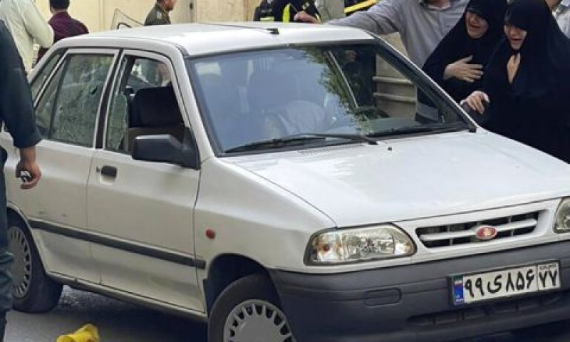 זירת החיסול בטהרן בתחילת השבוע [צילום: IRNA]