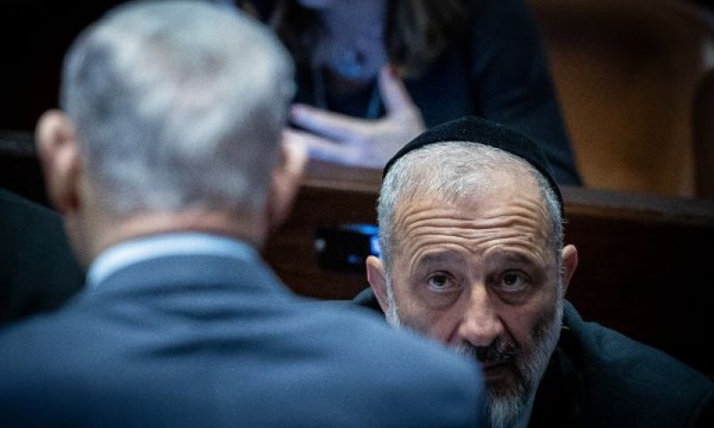 דרעי. מרד מיסים בדרך? [צילום: יונתן זינדל/פלאש 90]