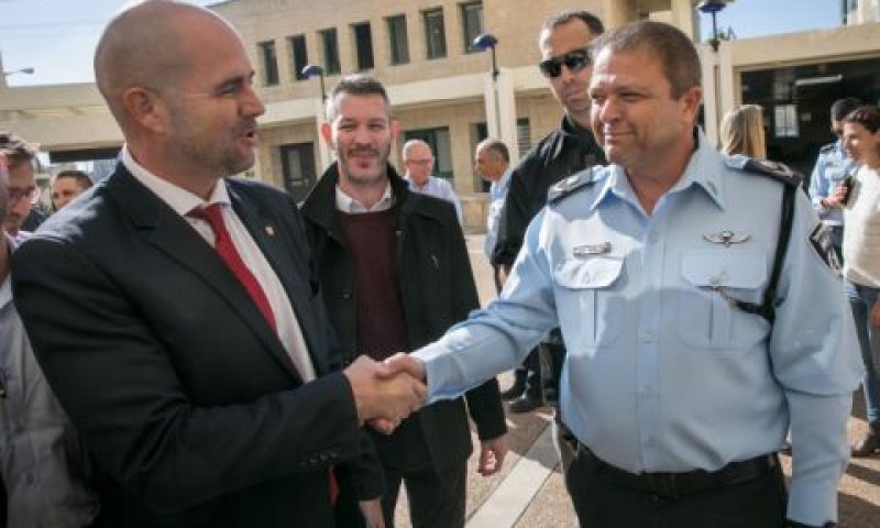 כהן ואוחנה [צילום: אוליביה פיטוסי/פלאש 90]