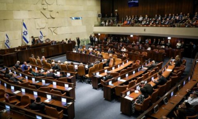 ישיבתה האחרונה של הכנסת ה-24 [צילום: נועם ריבקין פנטון/פלאש 90]
