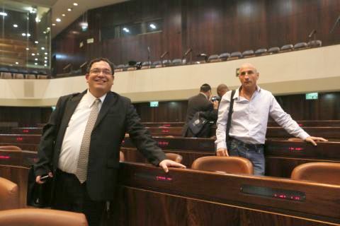 עפר שלח ושי פירון [צילום: פלאש 90]