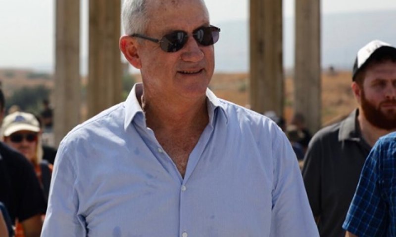 גנץ. משדר אופטימיות [צילום: אלעד מלכה]