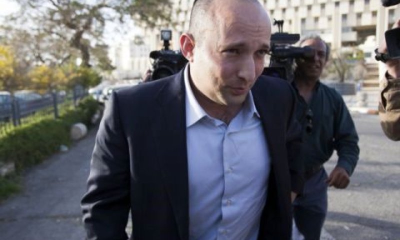 בנט. ועידת המפלגה תאשר ההסכם ביום א' [צילום: פלאש 90]