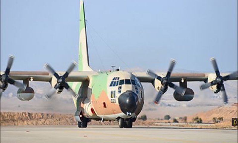 מערכות ערכי מפתח: מטוס התובלה מסוג C-130H [צילום: אלביט מערכות]