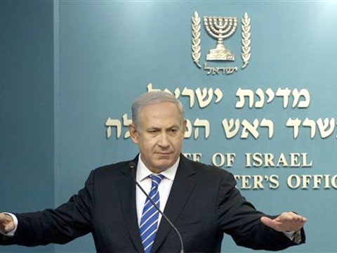 נתניהו. מבין את הבעיה [צילום: AP]