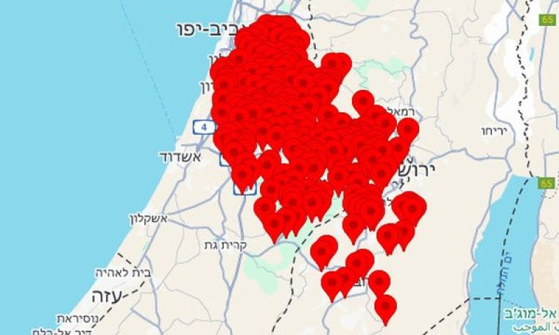 מפת ההתרעות