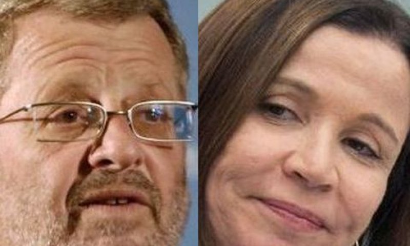 יצחק פטרבורג וח"כ שלי יחימוביץ'[צילום: לואיז גרין, מרים אלסטר/פלאש90]