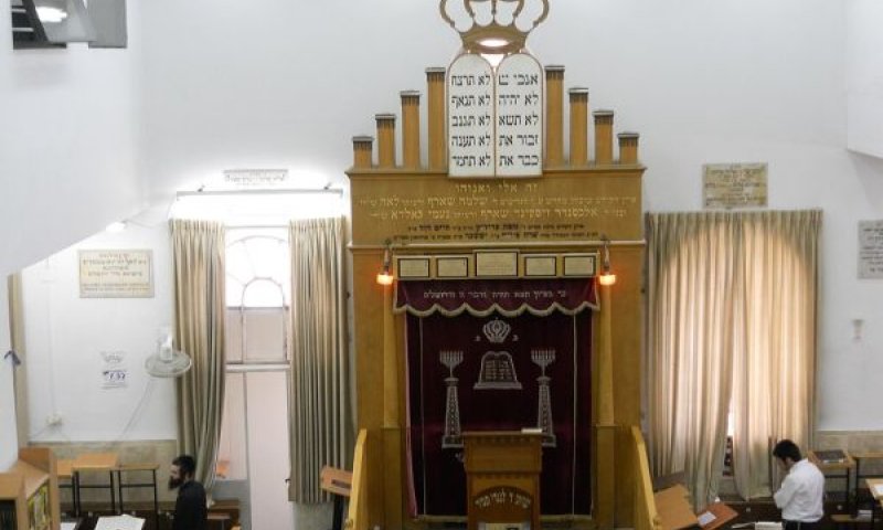 המבנה המרכזי של ישיבת מיר בירושלים [צילום: ציון הלוי]
