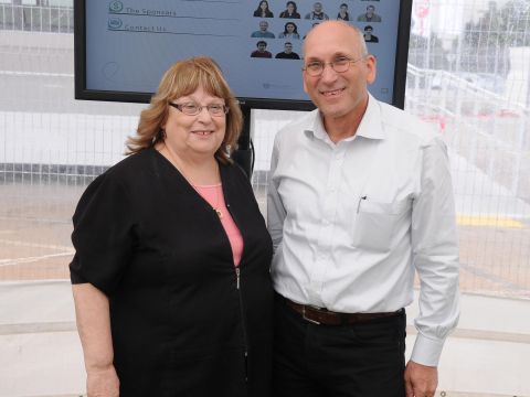 שלמה ולד וחדווה אלמוג [צילום: דור אהרון]