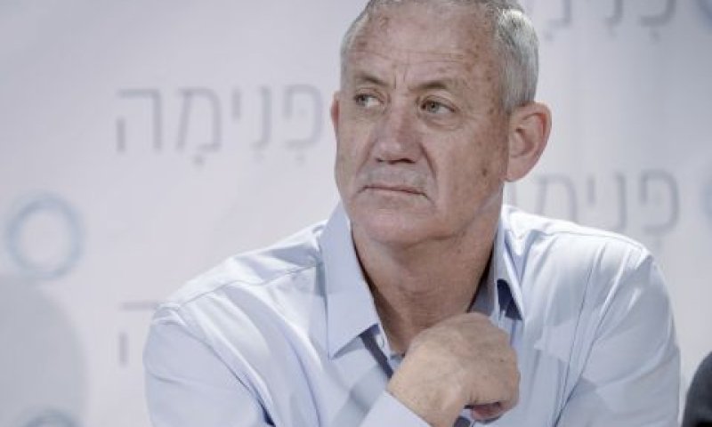 בני גנץ [צילום: תומר נויברג/פלאש 90]