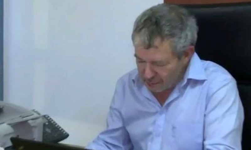 מורל ז"ל. חשש לחייו [צילום: מן הטלוויזיה]