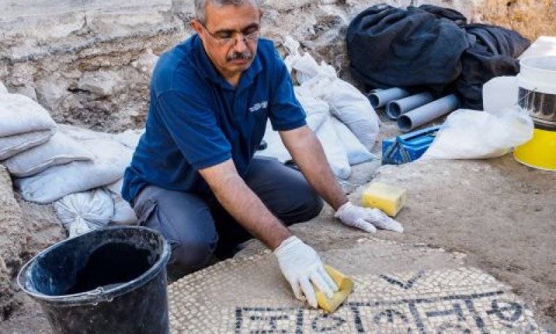 זיכרון מלפני 1,500 שנה [צילום: אסף פרץ]