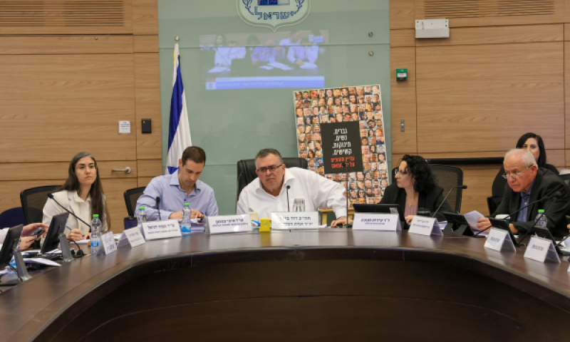 הדיון בועדת הכלכלה. "בשורה למשק המים" [צילום: דני שם טוב, דוברות הכנסת]