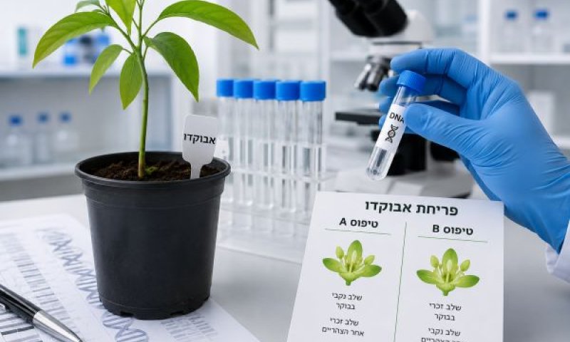 הגן שנחשף באבוקדו עשוי לקצר בשנים את פיתוח הזנים החדשים [עיבוד AI]