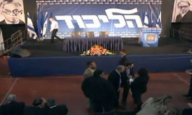 הזלזול של הליכוד בוטה במיוחד [צילום: מן הטלוויזיה]