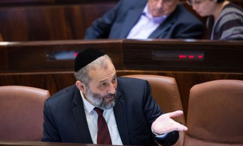 דרעי. שר הפנים? [צילום: מרים אלסטר/פלאש 90]