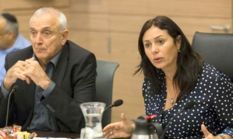 מירי רגב ויצחק אהרונוביץ' [צילום: פלאש 90]