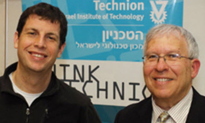 פרופ' איתן קימל (מימין) ופרופ' שי שהם [צילום: דוברות הטכניון]