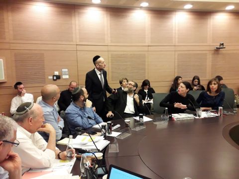 גפני ומקלב. "רוצים ליברליות" [צילום: דוברות הכנסת]