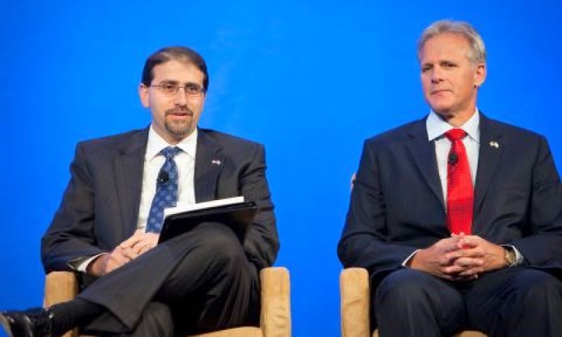 אורן ושפירו. תיאום עמדות בנושא האירני [צילום: אריק סטיבנסון]