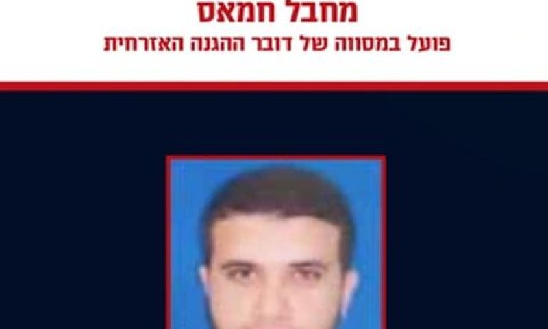 מחמוד צבאר טאפש בצל [צילום: דובר צה"ל]
