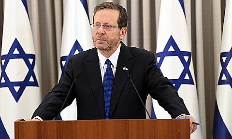 הרצוג. הפעיל את כובד משקלו [צילום: חיים צח/ לע"מ]