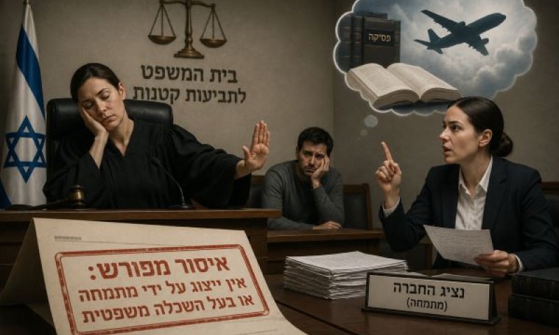 הרשמת לא ביררה מי מייצג את החברה [עיבוד AI]