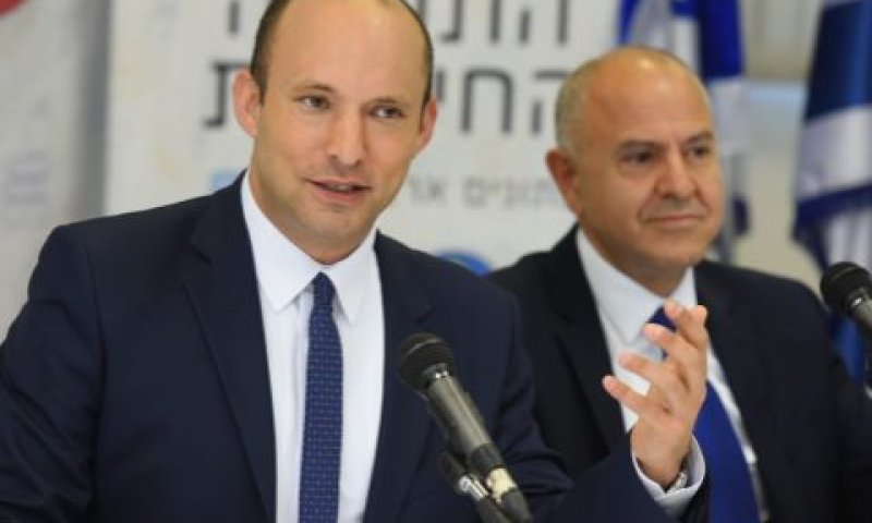 אבואב ובנט [צילום: לע"מ]